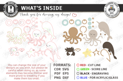 Nursery Luminous Wall Décor Laser Cut Bundle | Night Light Product Image 9