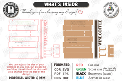 Mug and Glass Holders Laser Cut Bundle | Wall Decor SVG |CNC Product Image 14