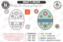 Paintable Easter Characters Laser Cut | Kids Easter DIY |CNC Product Image 3