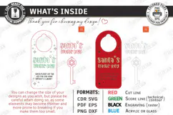 Santas Magic Key Laser Cut | 3D Layered Christmas Magic Key Product Image 3