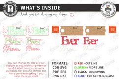 Mother's Day Stanley Toppers Laser Cut Bundle | Mom Gift SVG Product Image 9