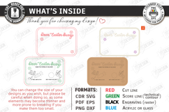 Easter Bunny Treat Trays Laser Cut Bundle | Serving Tray SVG Product Image 9