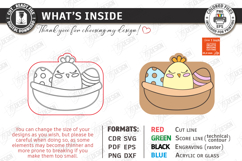 Paintable Easter Character Laser Cut | Kids Easter | Paint Product Image 3