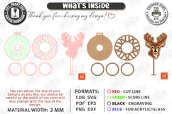 Sewing Pincushion Laser Cut | Needle Holder Stand | Deer SVG Product Image 3