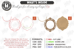 Fridge Magnet Frame Laser Cut | Magnetic Photo Frame | CNC Product Image 3