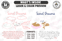 Nursery Wall Decor Laser Cut Bundle | Kids Room | Kids Laser Product Image 9