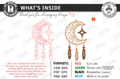 Wooden Dream Catcher Laser Cut | Boho | Wall Hanging Decor Product Image 3