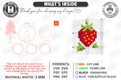 Needle Pincushion Sewing Stand Laser Cut | Cross Stitch Product Image 3