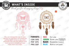 Wooden Dream Catcher Laser Cut | Boho | Wall Hanging Decor Product Image 3