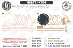 Kids Night Light Stand Laser Cut | Table Lamp | Desk Decor Product Image 3