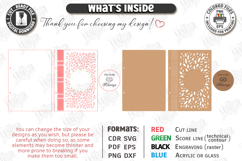 Wedding Guest Book Laser Cut | Personalized Photo Album SVG Product Image 3