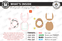 My First Easter Photo Frame Laser Cut | Baby Photo Frame SVG Product Image 3