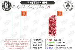 Acrylic True Crime Bookmark Laser Cut | Reading Accessories Product Image 3
