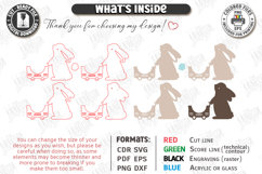 Easter Egg Holder Laser Cut Bundle| Easter Bunny | Egg Stand Product Image 5