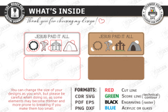 He Is Risen Puzzle Laser Cut | Christian Easter Story | CNC Product Image 3