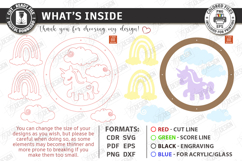 Baby Nursery Mobile Laser Cut Bundle | Newborn SVG | Nursery Product Image 10