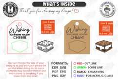 S'mores Gift Tags Laser Cut Bundle | Marshmallow Treat SVG Product Image 15