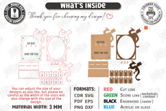 Books Read Tracker Laser Cut | Home Library | Bookish Decor Product Image 3