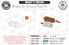 S'mores Tiered Tray with Mini Signs Laser Cut | Kitchen SVG Product Image 11