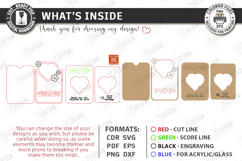 Mother's Day Mini Photo Frame Laser Cut | Picture Frames SVG Product Image 3