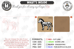 Animal Skeleton Laser Cut | Anatomy Puzzles | Learning Bones Product Image 3