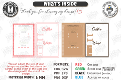 Mug and Glass Holders Laser Cut Bundle | Wall Decor SVG |CNC Product Image 15