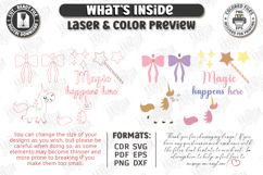 Nursery Wall Decor Laser Cut Bundle | Kids Room | Kids Laser Product Image 10