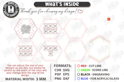 Embroidery Floss Organizer Laser Cut | Thread Holder Laser Product Image 3