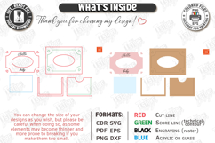 Baby Scan Frames Laser Cut Bundle | Photo Holders | New Born Product Image 5