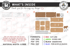 Farmhouse House Shelf Laser Cut | Rustic SVG | Wall Shelves Product Image 3