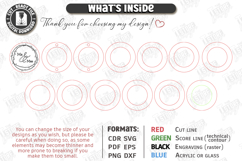 Wedding Ring Boxes Laser Cut Bundle|Wedding Supplies SVG|CNC Product Image 10