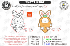 Paintable Easter Characters Laser Cut Bundle | Kids Easter Product Image 21