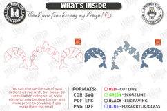 Flexible Animal Keychain Laser Cut | Bag Charm | Dolphin SVG Product Image 3