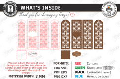 Wine Bottle Gift Boxes Laser Cut Bundle | Wine Boxes SVG Product Image 11