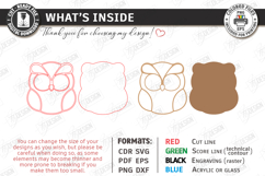 Mosaic Base Laser Cut | DIY Craft Kit Supplies | Mosaic Art Product Image 3