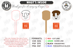 S'mores Toppers Laser Cut Bundle| Marshmallow Party |Camping Product Image 11