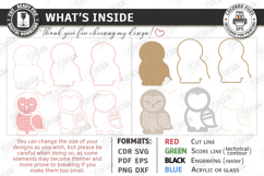 Rattan Night Light Laser Cut | Nursery Luminous Wall Décor Product Image 2