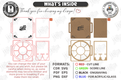 Cheese Board Laser Cut| Serving Tray | Serving Board Laser Product Image 3