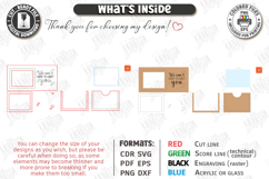 Baby Scan Frame Laser Cut | Photo Holder | New Born SVG |CNC Product Image 3
