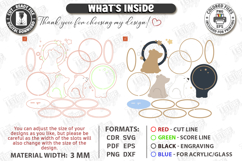 Cute Kids Night Light Stands Laser Cut Bundle | Table Lamps Product Image 20