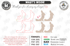 Easter Egg Holder Laser Cut Bundle| Easter Bunny | Egg Stand Product Image 6