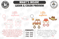 Nursery Wall Decor Laser Cut Bundle | Kids Room | Kids Laser Product Image 11