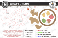 Baby Nursery Mobile Laser Cut | Newborn SVG | Nursery Decor Product Image 3