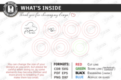 Bracelet Gift Boxes Laser Cut Bundle |Bracelet Holders| Love Product Image 13