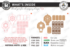 Fairy House Laser Cut| Garden Lantern |Hanging Candle Holder Product Image 2