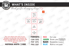 Activity Dice Laser Cut Bundle | Decision Maker Cubes SVG Product Image 6