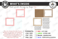 Felt Notes and Photo Organizer Laser Cut | House Wall Board Product Image 3