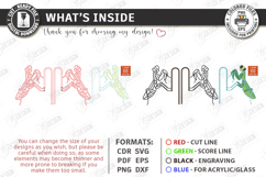 Stained Glass Style Plant Pot Clip Laser Cut Bundle | Garden Product Image 11