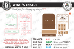 Runner Tracker Laser Cut | Fitness Progress Board | Sport Product Image 3