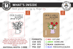 Mother's Day Wooden Card Laser Cut Bundle | Layered Card SVG Product Image 11